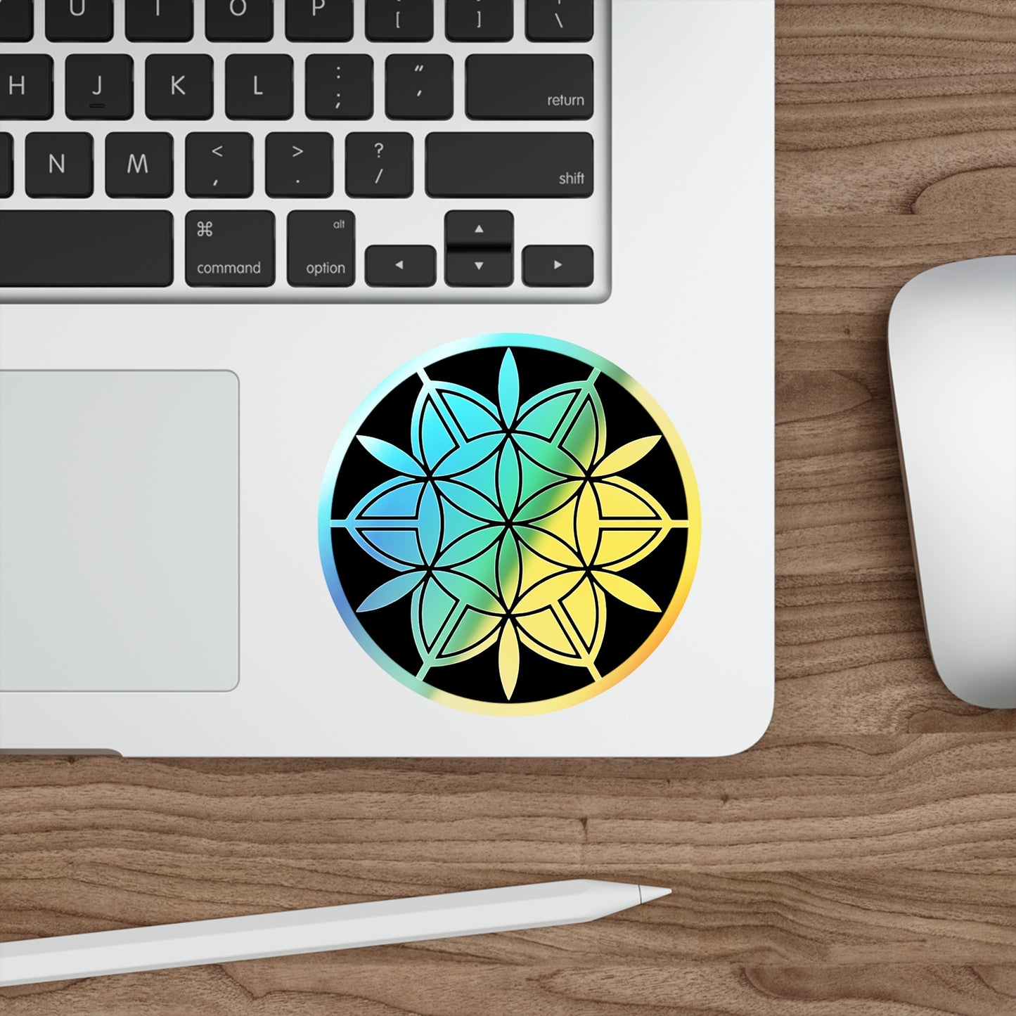 Holographic Die-cut Creekman Logo Sticker