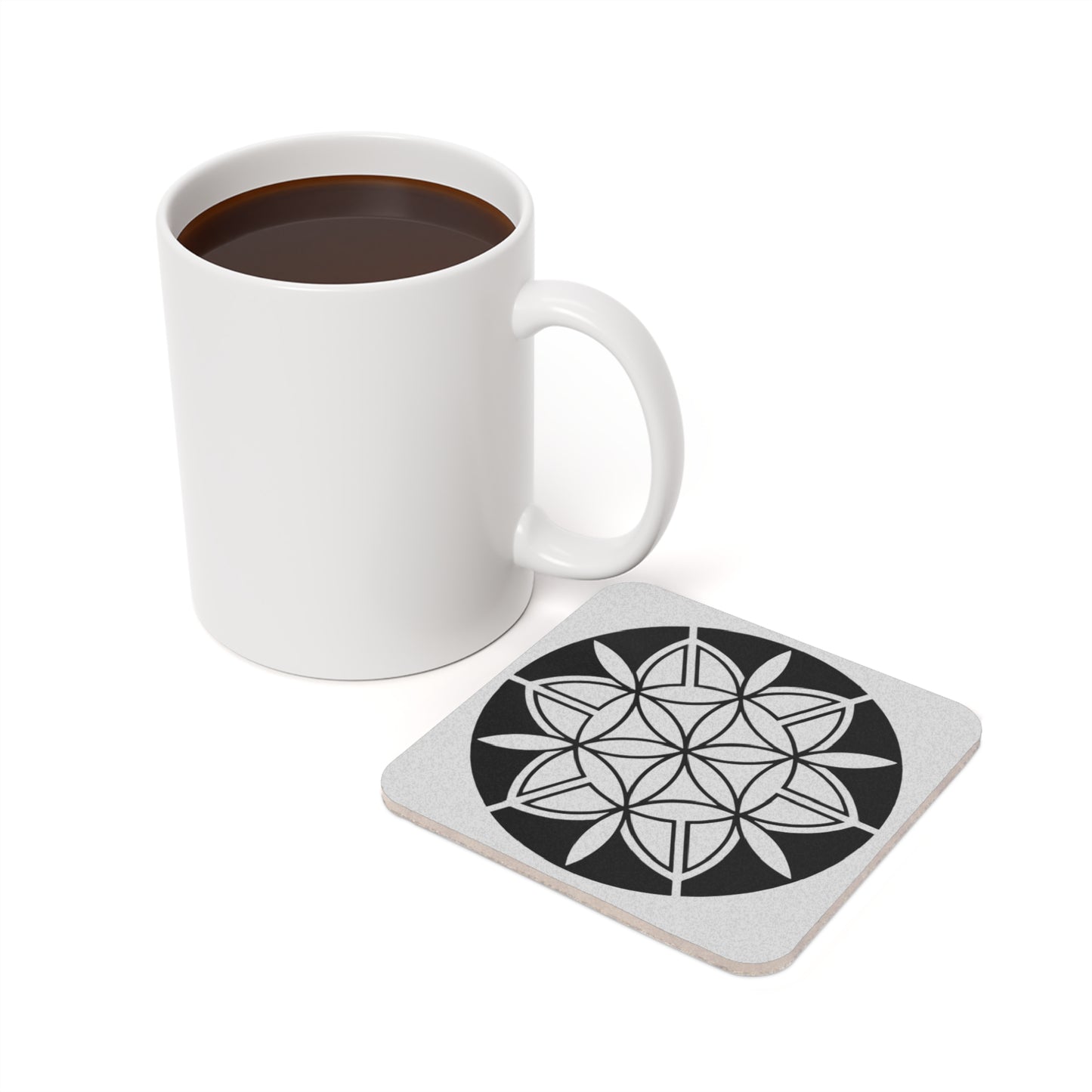 Creekman Logo Cork Back Coaster