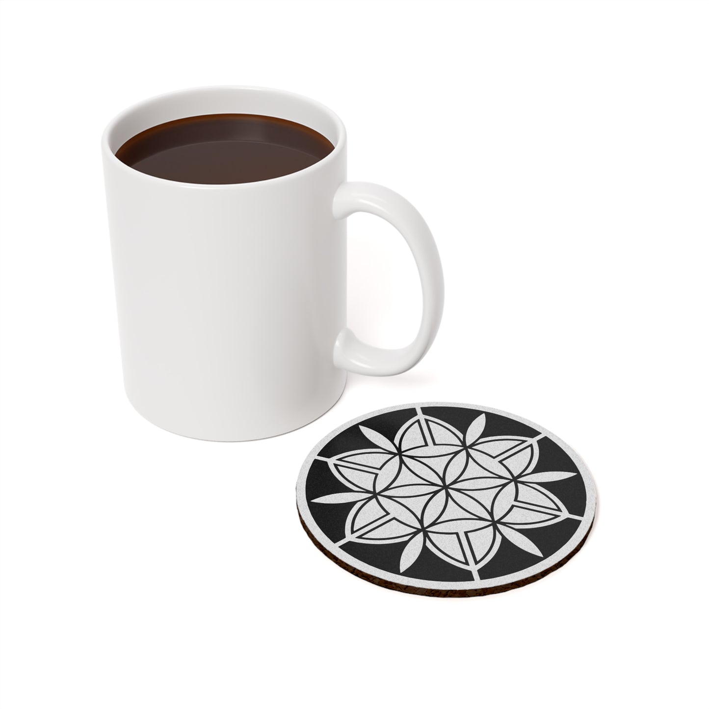 Creekman Logo Cork Back Coaster