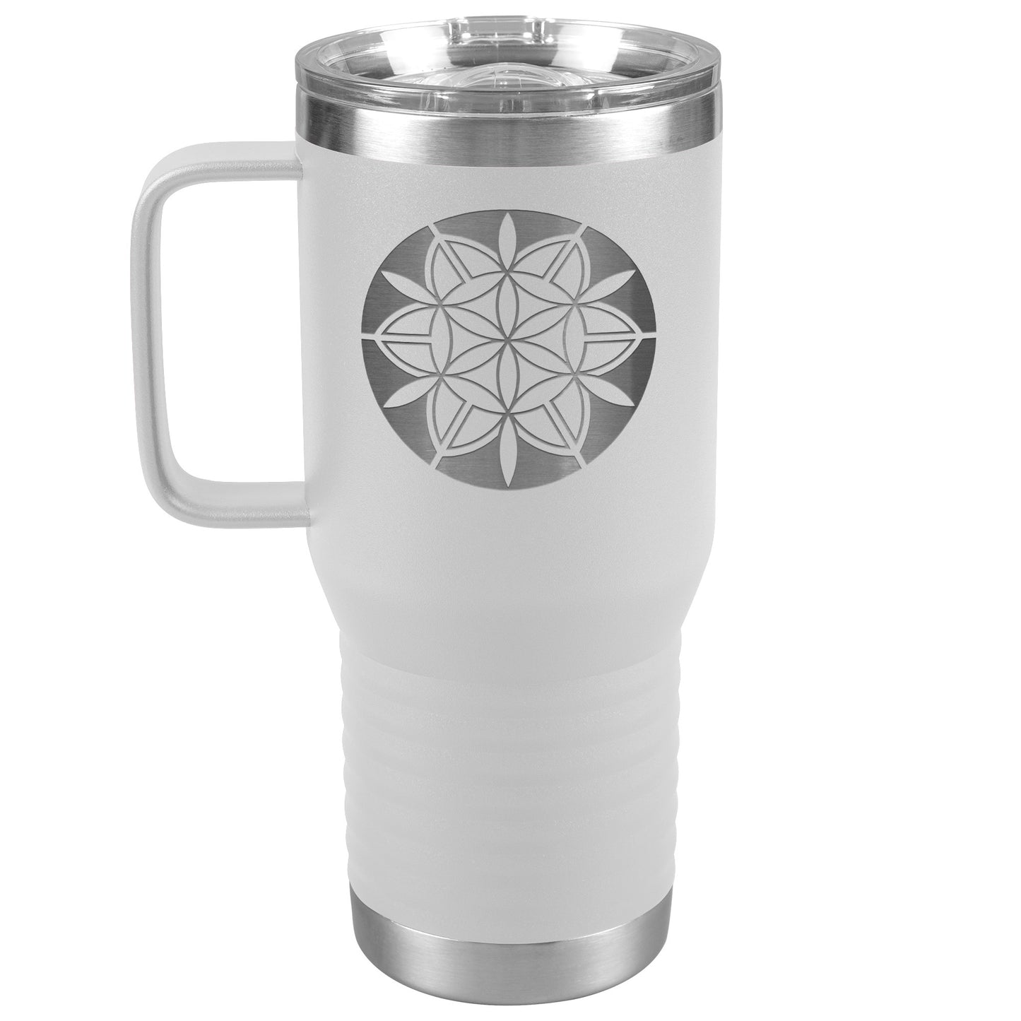 Kevin Creekman Logo 20oz Handled Travel Tumbler