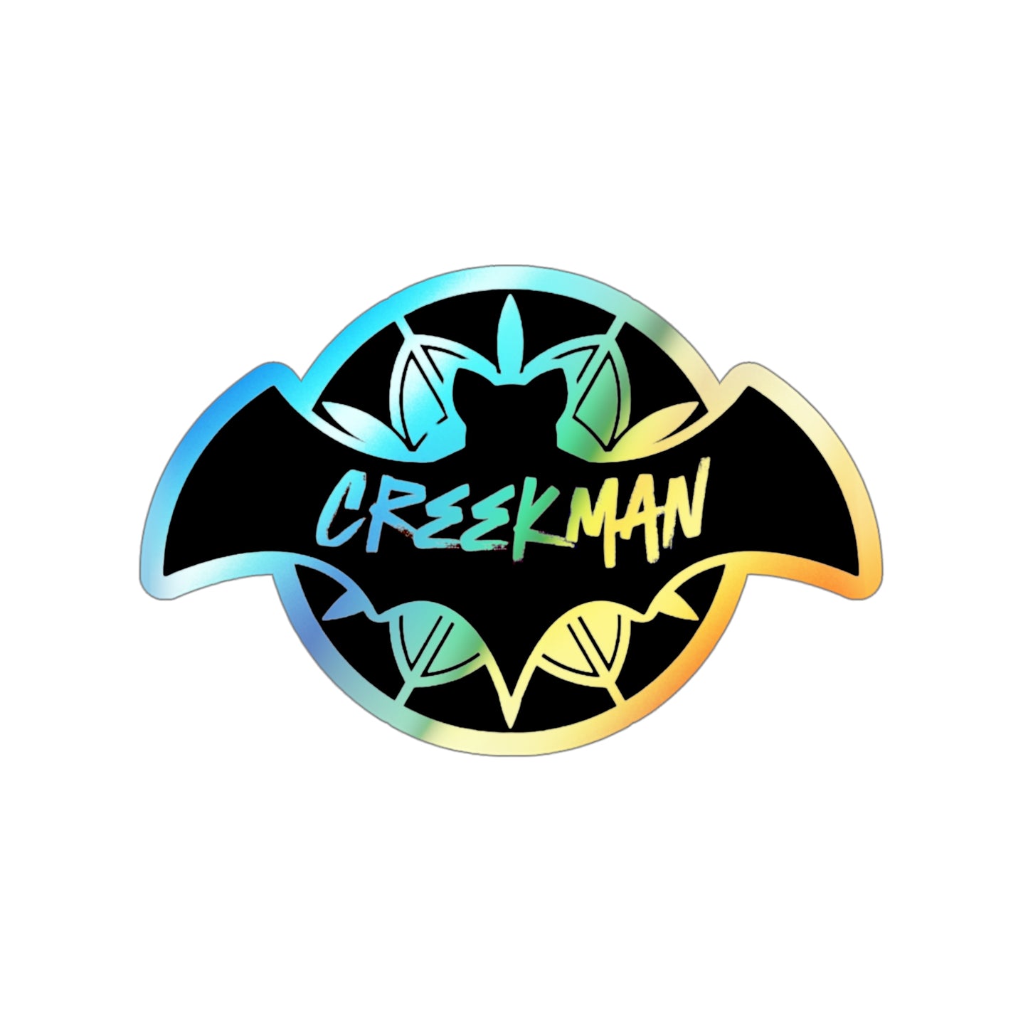 Halloween Creekman Holographic Sticker