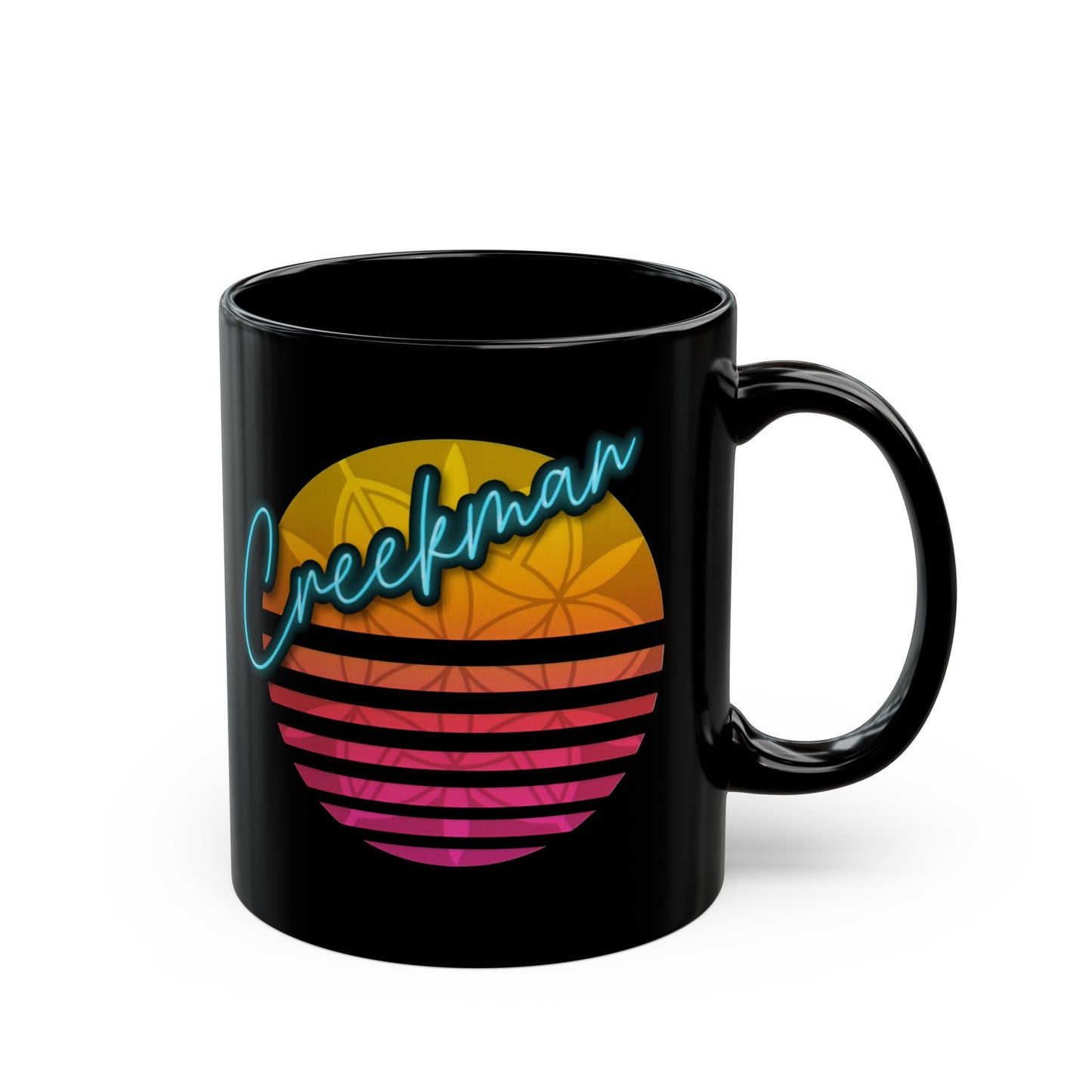 Retro Creekman Logo Mug