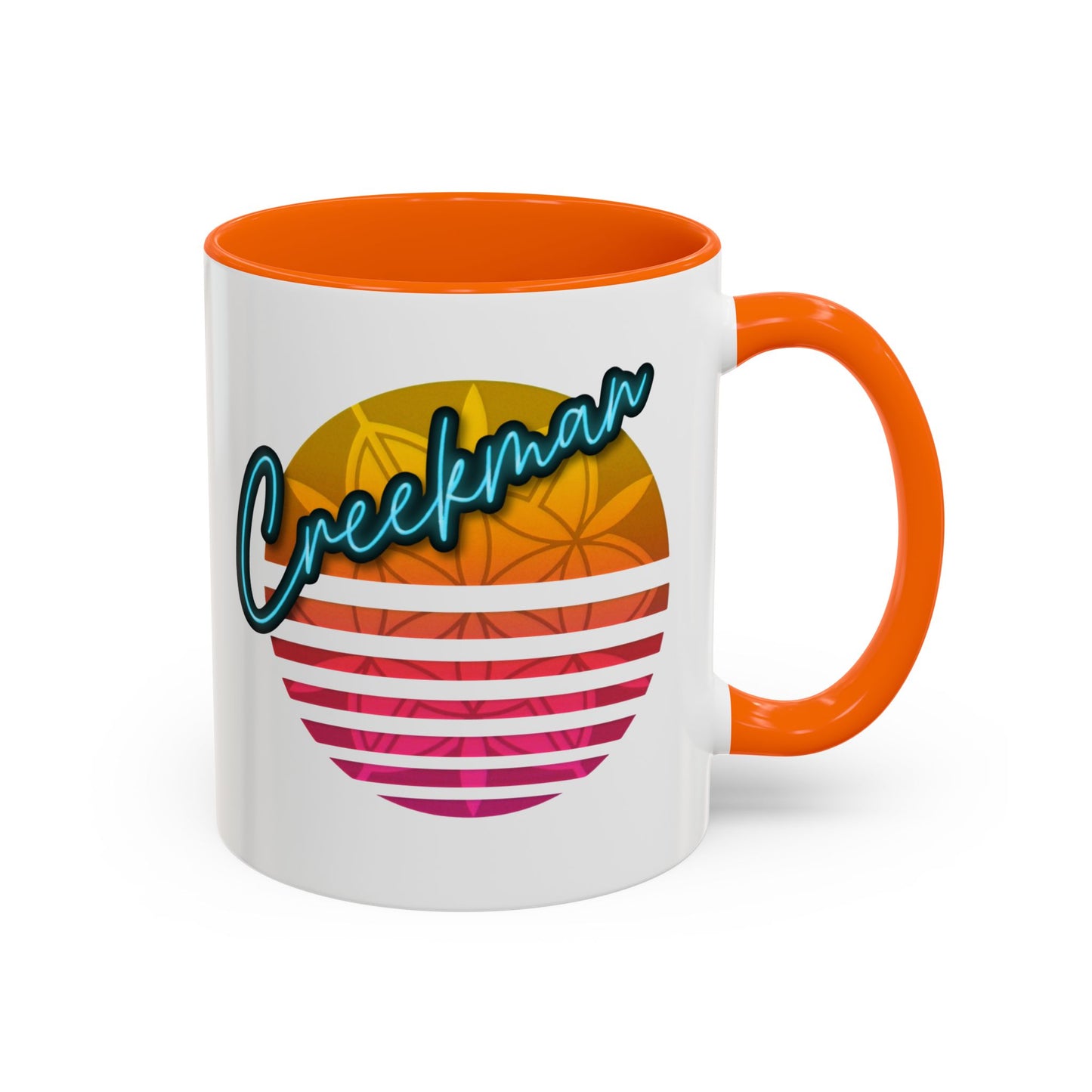 Retro Creekman Logo Mug