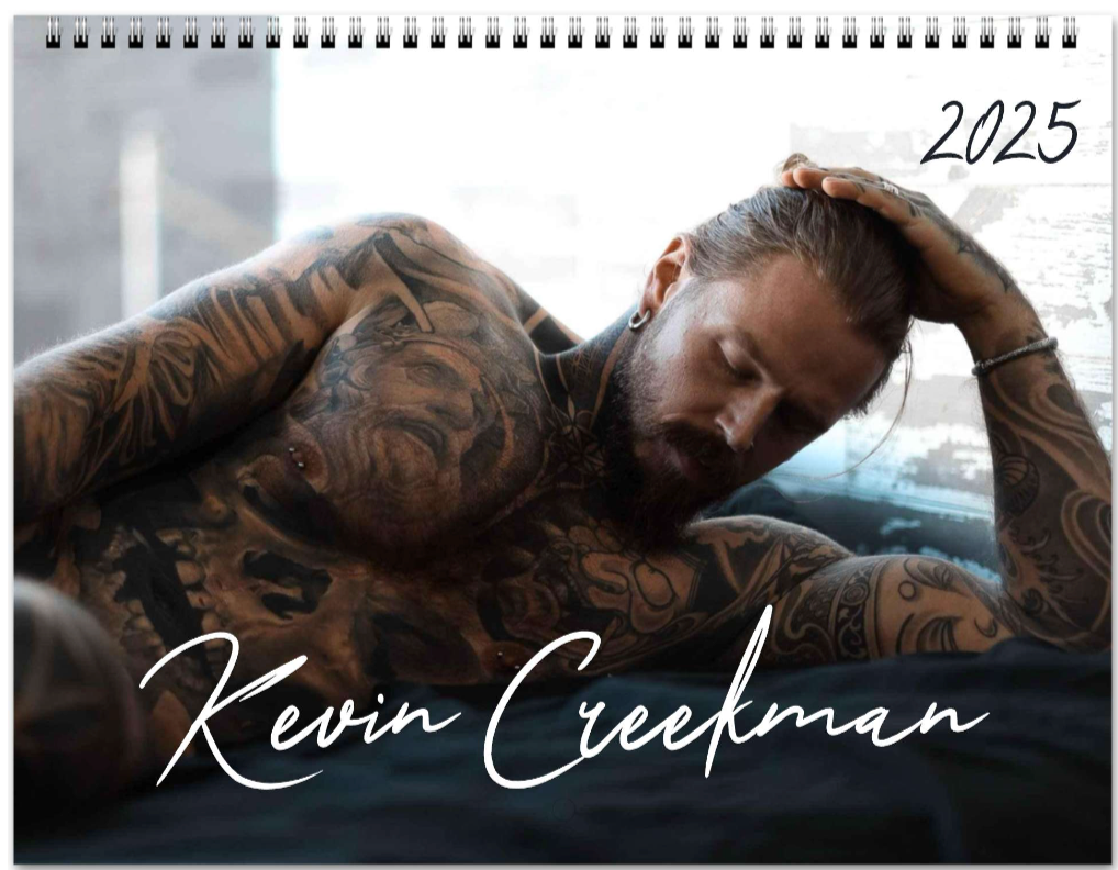 Kevin Creekman 2025 Wall Calendar Pre-Sale