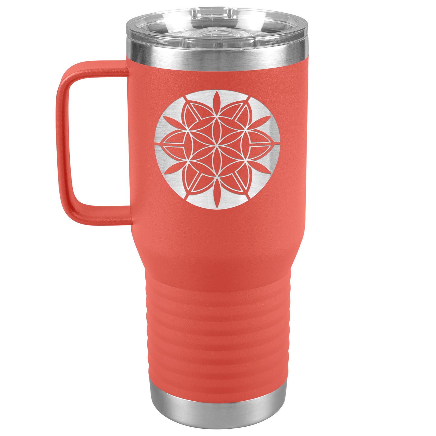 Kevin Creekman Logo 20oz Handled Travel Tumbler