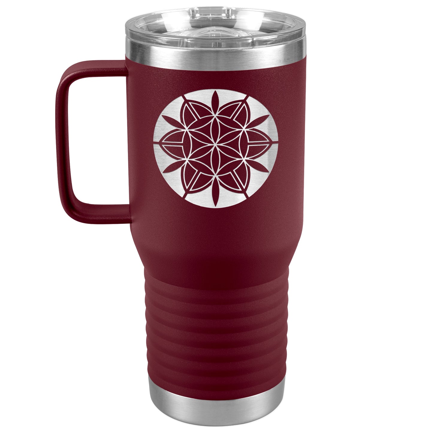 Kevin Creekman Logo 20oz Handled Travel Tumbler
