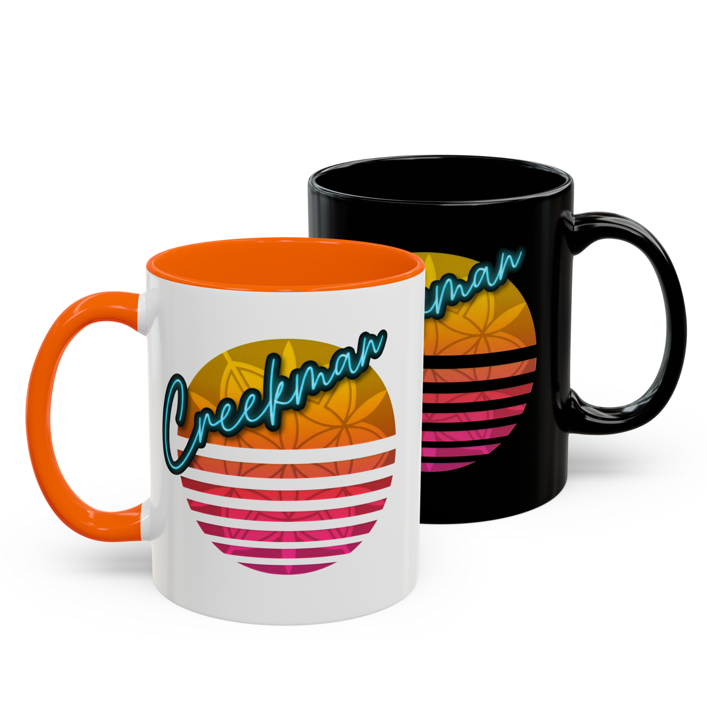 Retro Creekman Logo Mug
