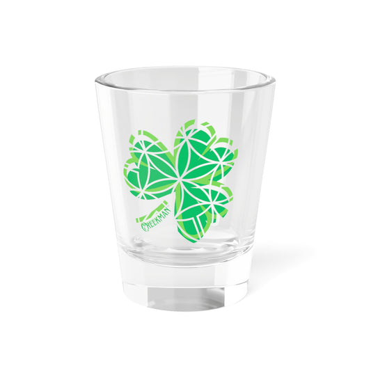 Kevin Creekman Shamrock Shot Glass