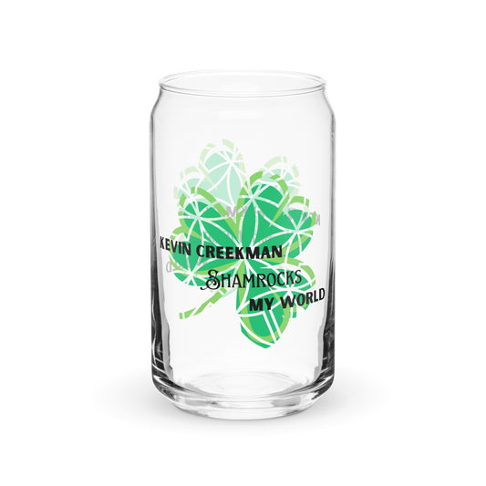 Creekman St. Patrick's Day Can-shaped Glass