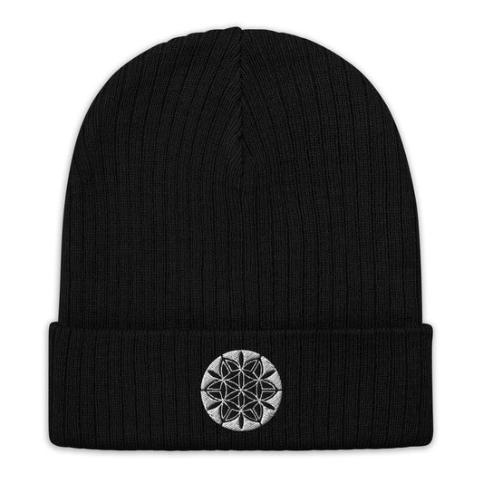 Kevin Creekman Black Beanie with Fully Embroidered Logo