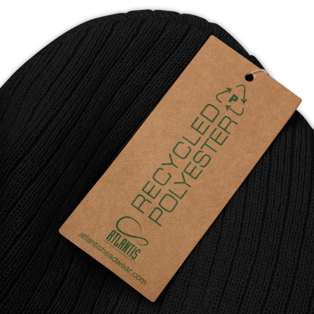 Kevin Creekman Black Beanie with Fully Embroidered Logo