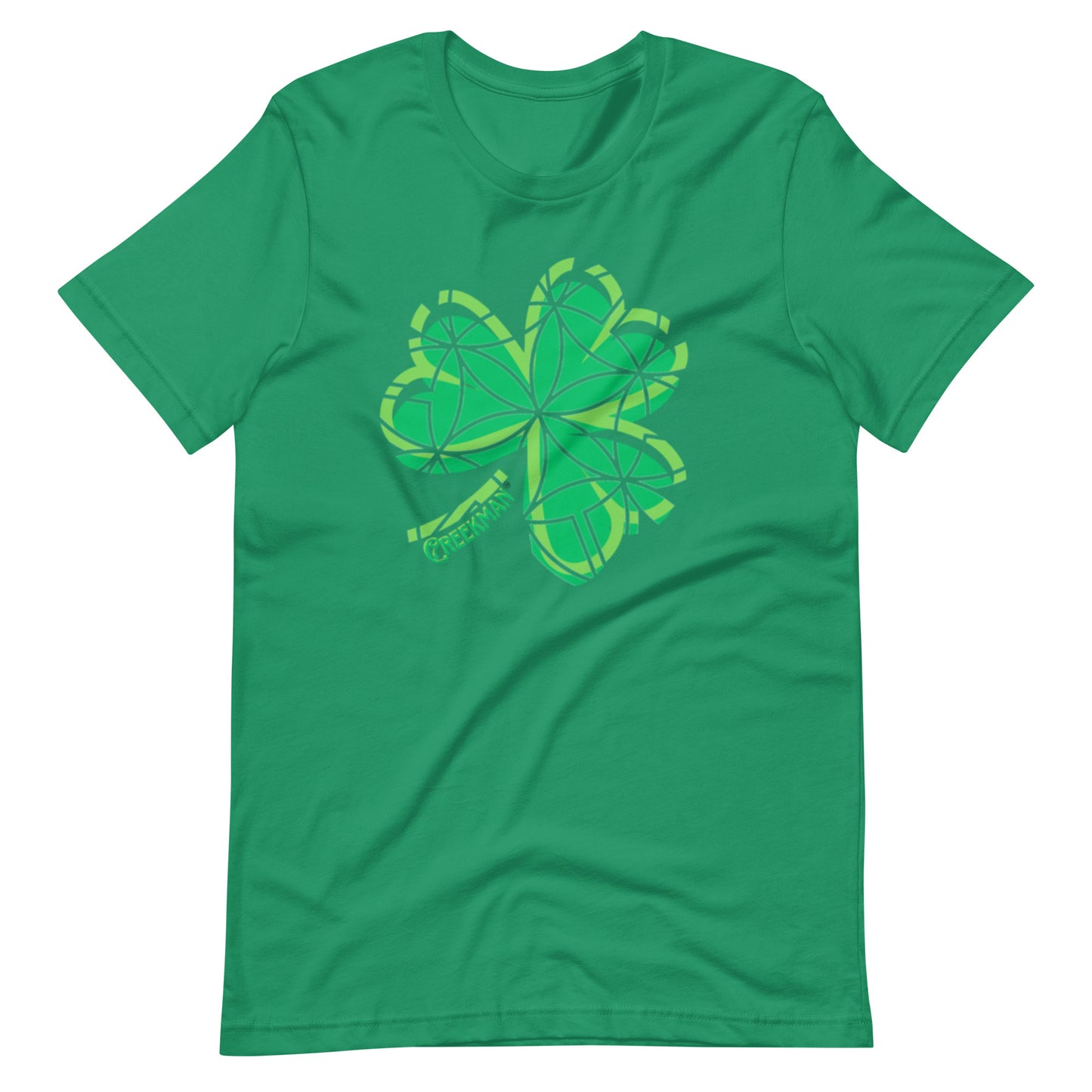St. Patrick's Day Creekman logo shirt
