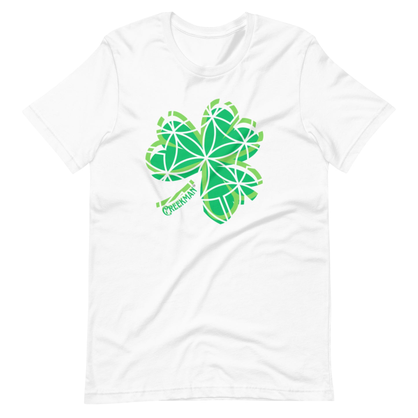 St. Patrick's Day Creekman logo shirt