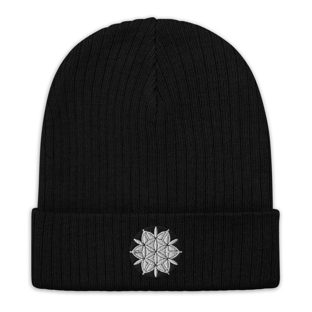 Kevin Creekman Black Beanie with Fully Embroidered Logo